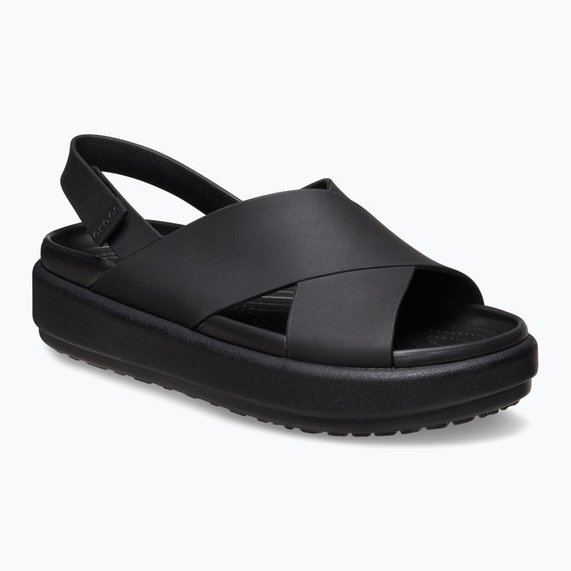 Moteriški sandalai Crocs Brooklyn Luxe Cross Strap black 8