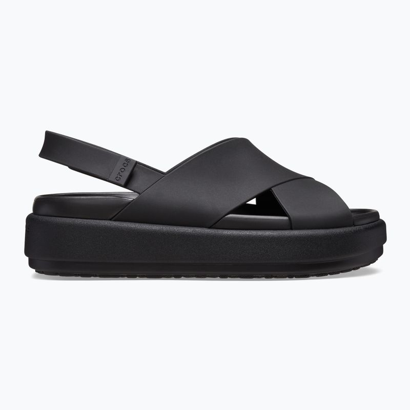 Moteriški sandalai Crocs Brooklyn Luxe Cross Strap black 9
