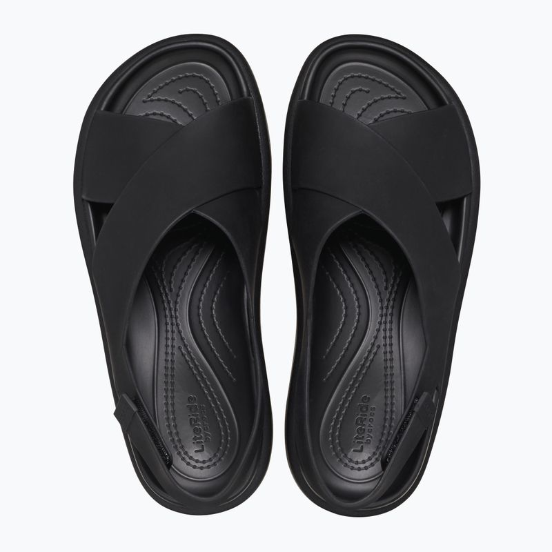 Moteriški sandalai Crocs Brooklyn Luxe Cross Strap black 11
