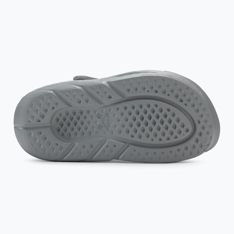 Vaikiškos šlepetės Crocs Off Grid Clog Kids light grey 5