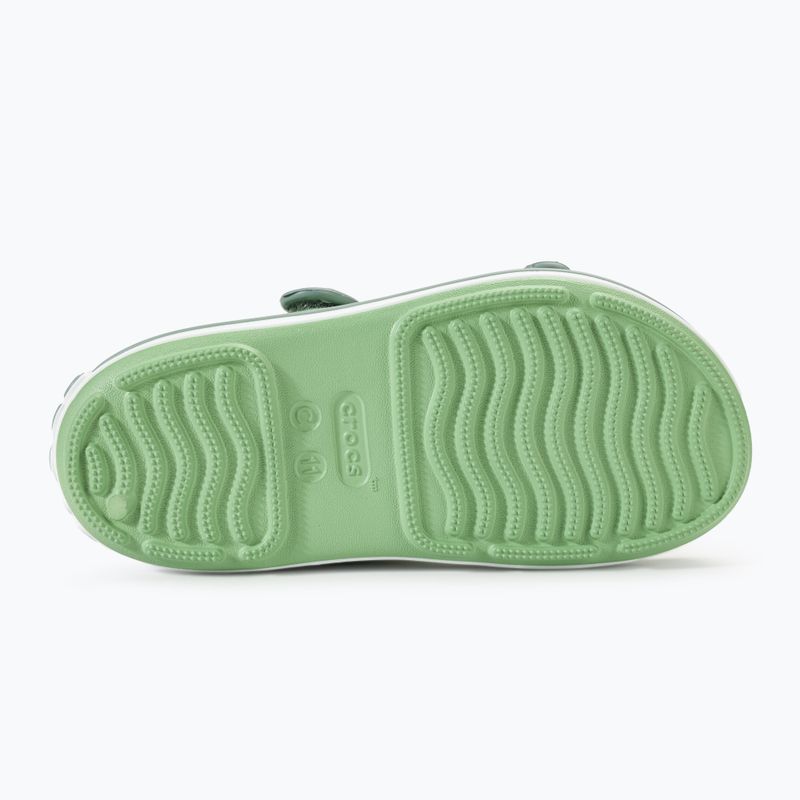 Vaikiškos basutės Crocs Crocband Cruiser Kids fair green/dusty green 4