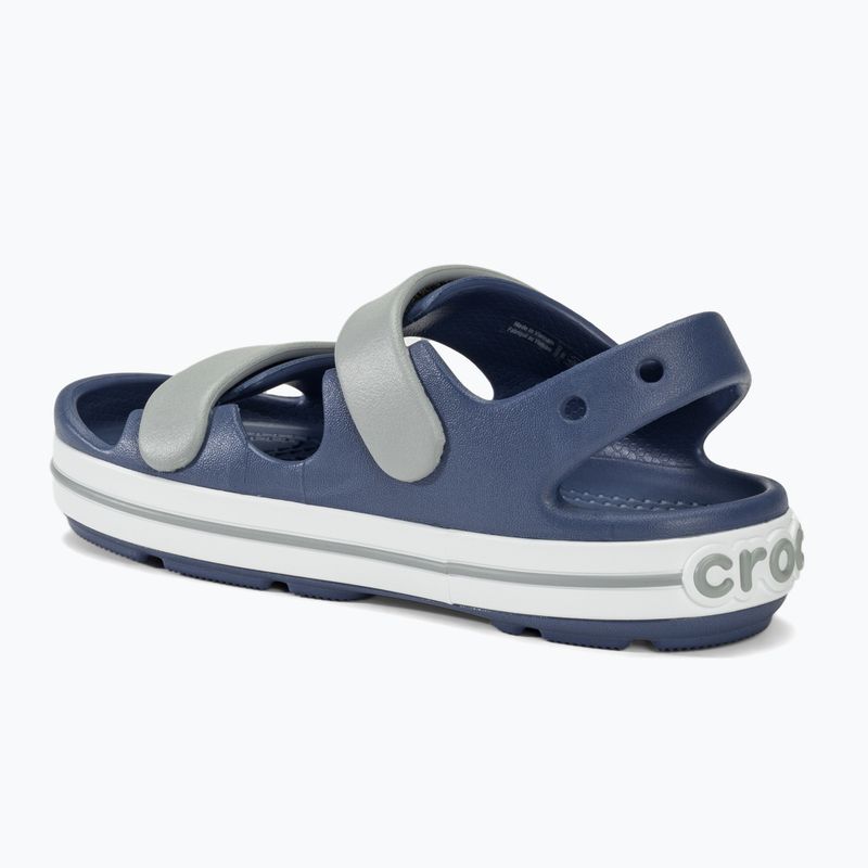 Vaikiški sandalai Crocs Crocband Cruiser Kids 209423 bijou blue/light grey 3