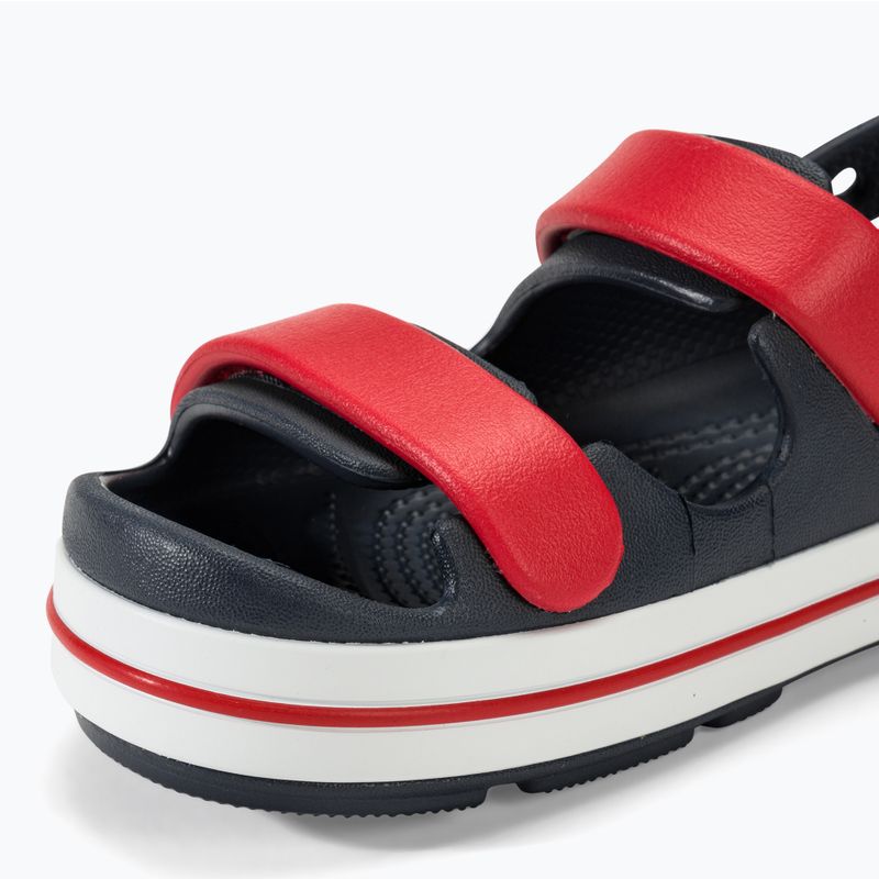 "Crocs Crocband Cruiser Kids" sandalai tamsiai raudoni/raudoni 7