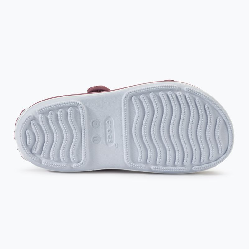 Vaikiškos basutės Crocs Crocband Cruiser Kids dreamscape/cassis 4