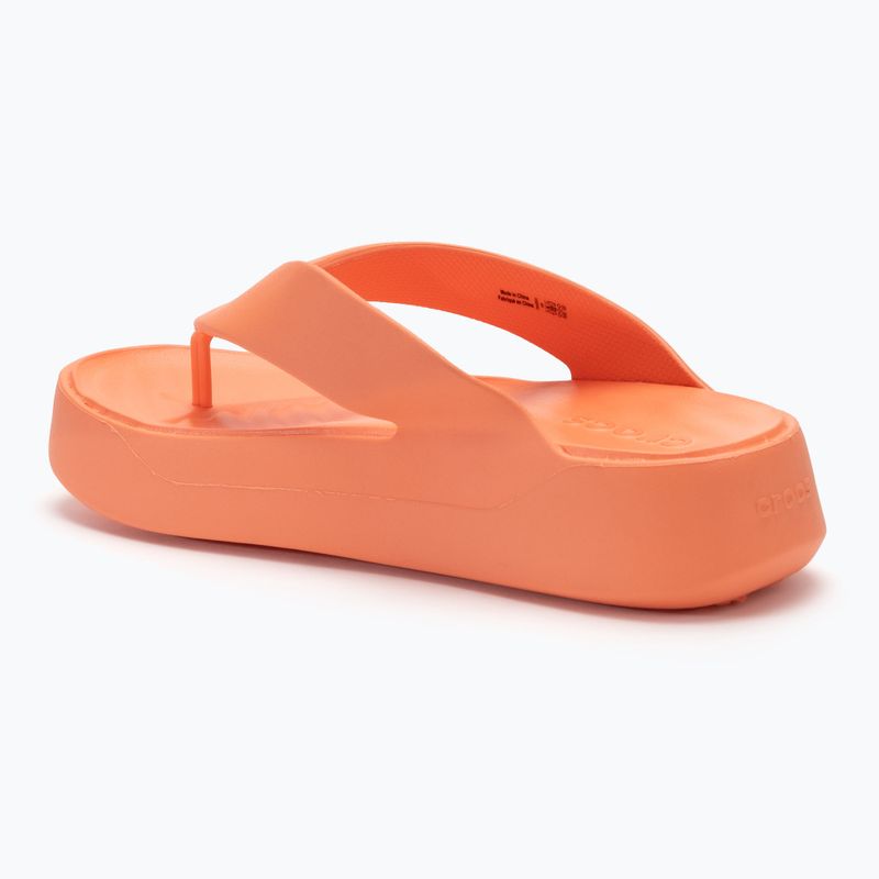 Moteriškos šlepetės per pirštą Crocs Gateway Platform navy 3