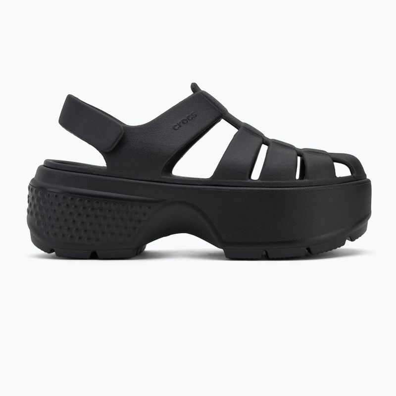 Moteriški sandalai  Crocs Stomp Fisherman Sandal black 2