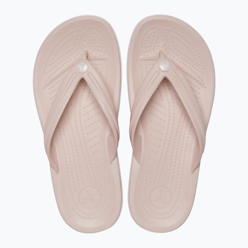 Šlepetės per pirštą Crocs Crocband Flip quartz 4
