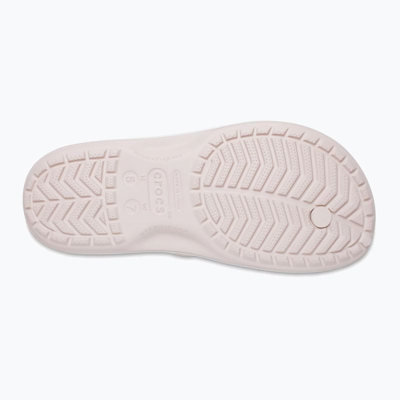 Šlepetės per pirštą Crocs Crocband Flip quartz 5