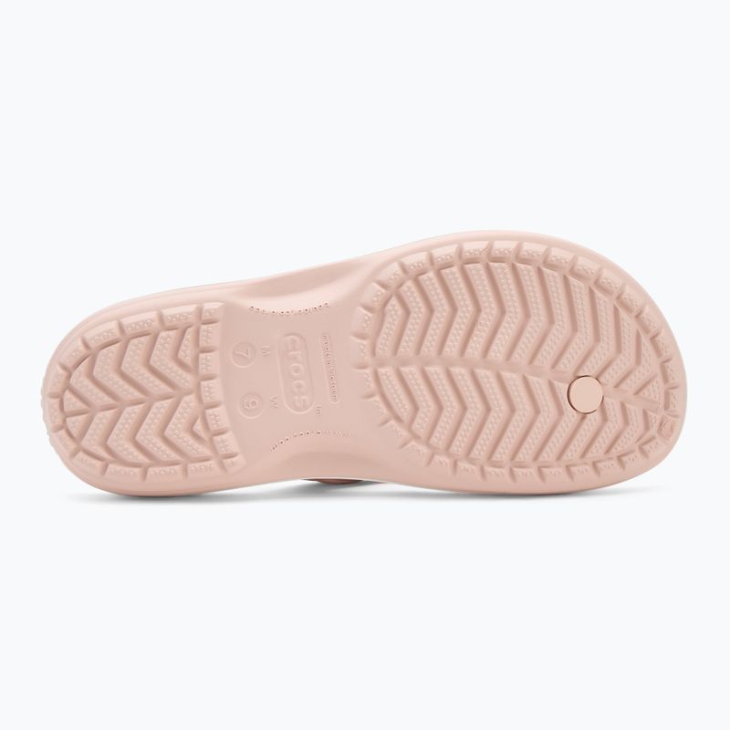 Šlepetės per pirštą Crocs Crocband Flip quartz 4