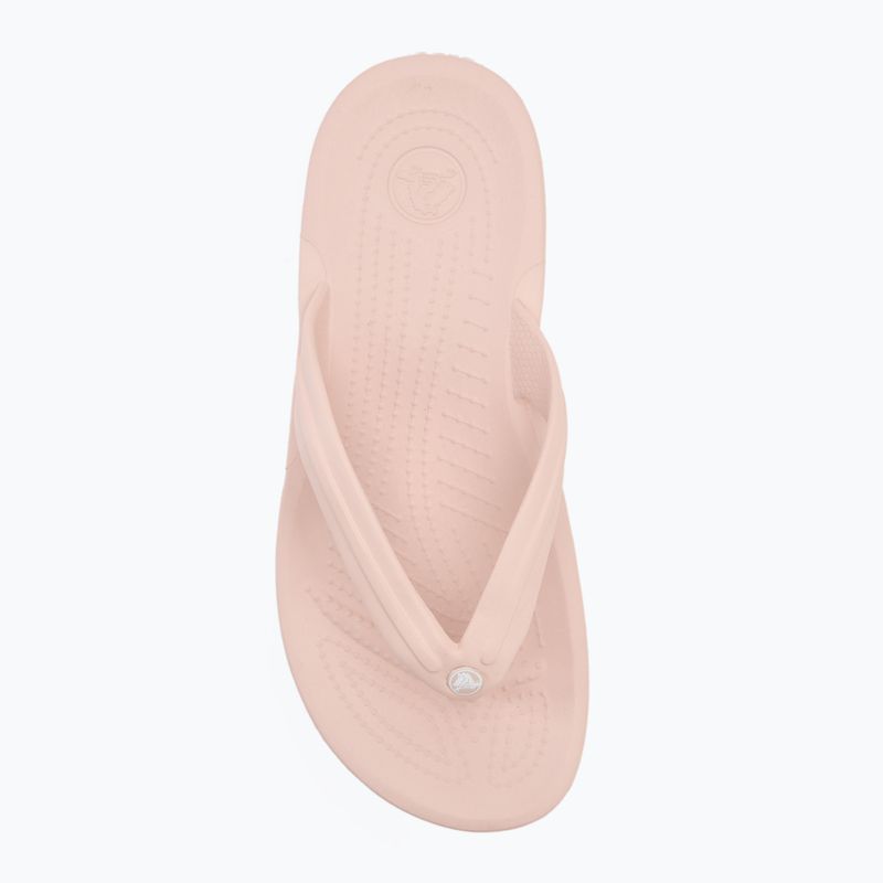 Šlepetės per pirštą Crocs Crocband Flip quartz 5
