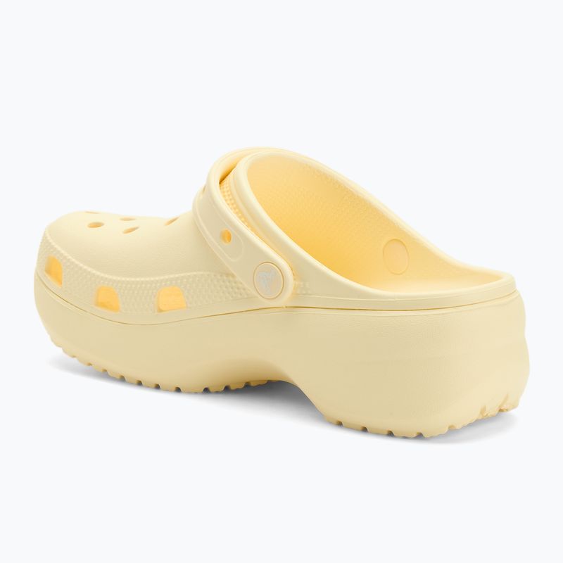Moteriškos šlepetės Crocs Classic Platform Clog buttercream 4