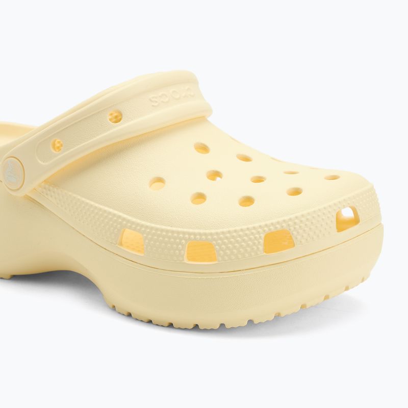 Moteriškos šlepetės Crocs Classic Platform Clog buttercream 8