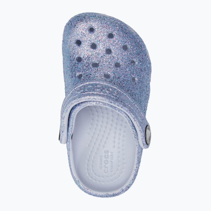 Vaikiškos šlepetės Crocs Classic Glitter Clog Toddler frosted glitter 6