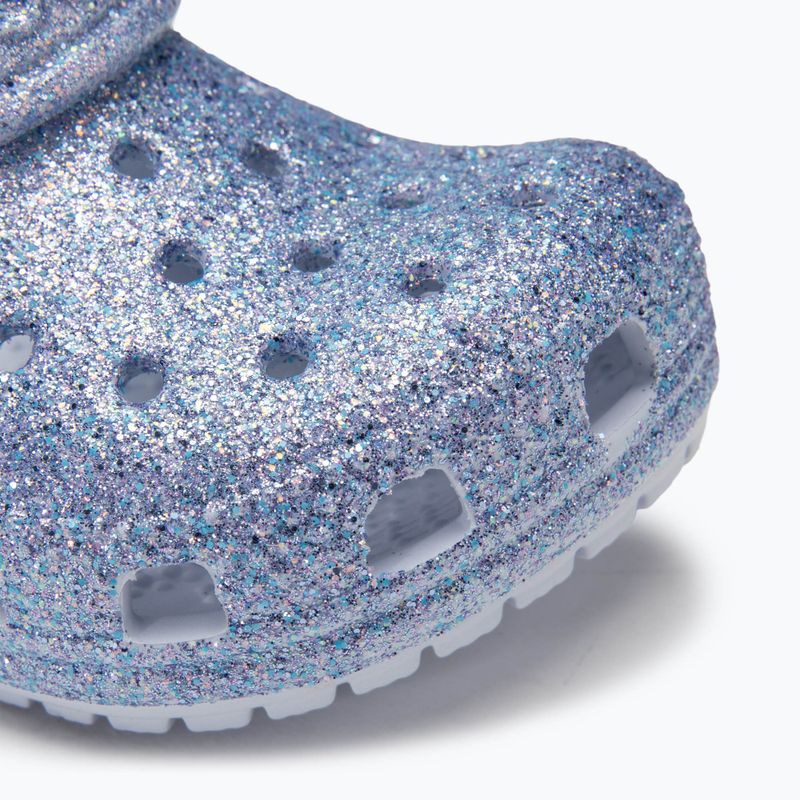 Vaikiškos šlepetės Crocs Classic Glitter Clog Toddler frosted glitter 8