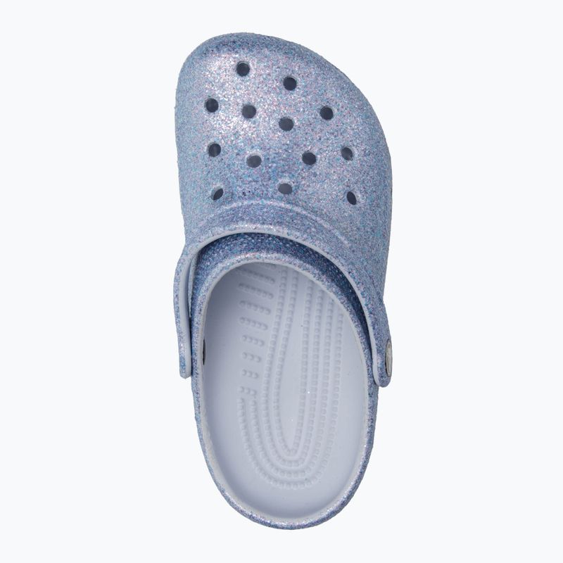 Vaikiškos šlepetės Crocs Classic Glitter Clog Kids frosted glitter 6