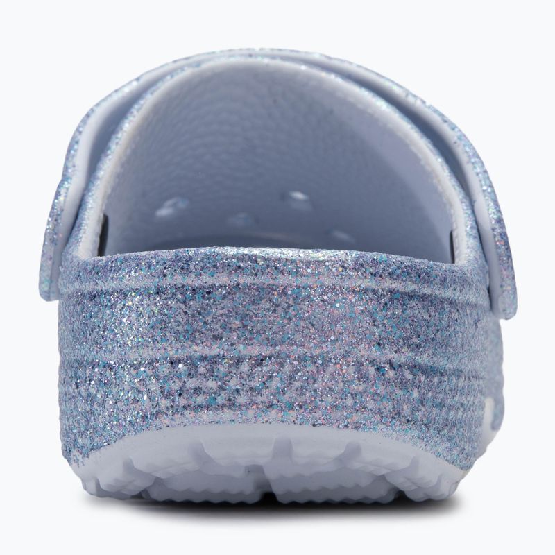 Vaikiškos šlepetės Crocs Classic Glitter Clog Kids frosted glitter 7