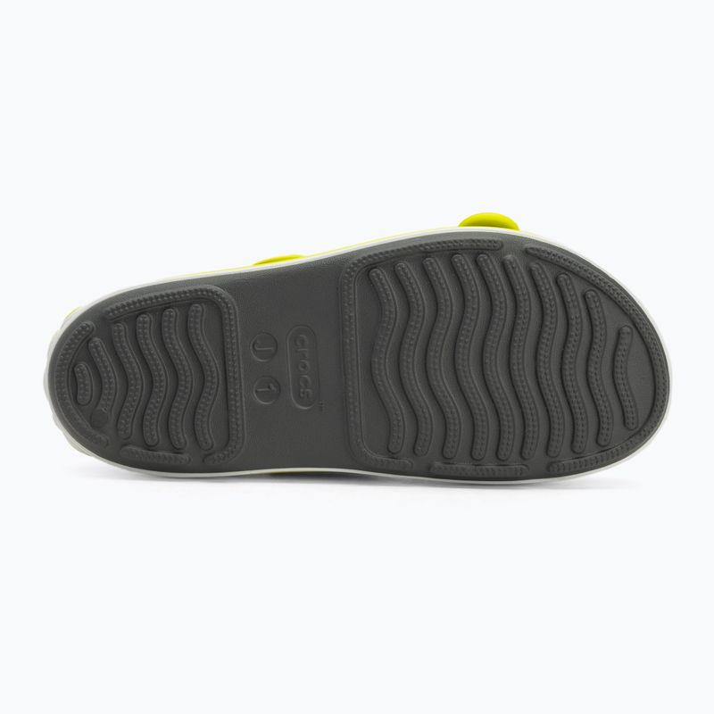 Vaikiški sandalai  Crocs Crocband Cruiser Kids slate grey/acidity 4