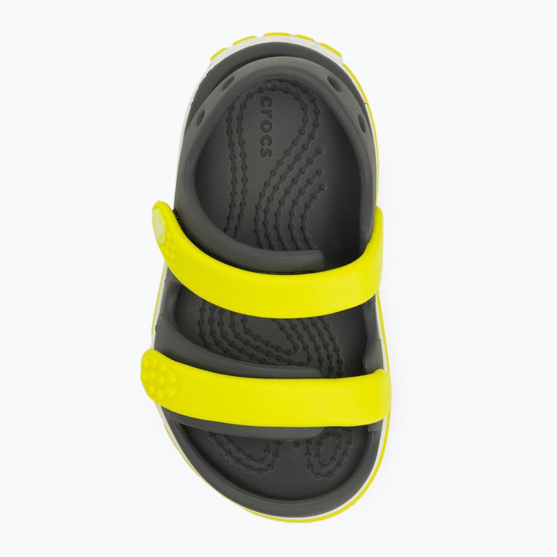 Vaikiški sandalai Crocs Crocband Cruiser Toddler slate grey/acidity 4