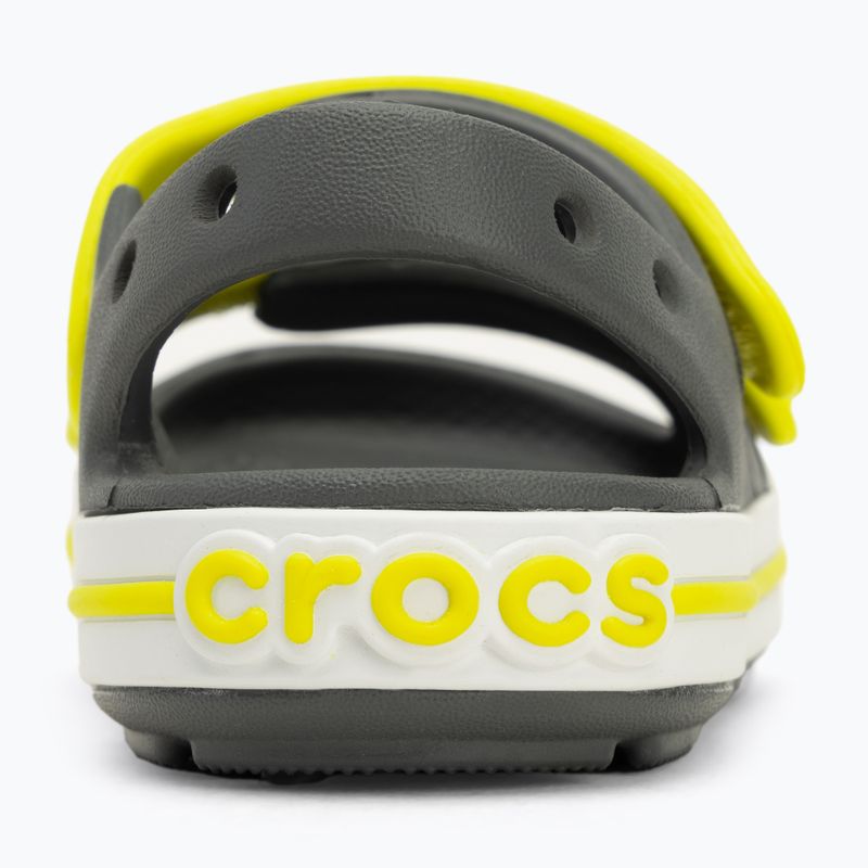 Vaikiški sandalai Crocs Crocband Cruiser Toddler slate grey/acidity 6