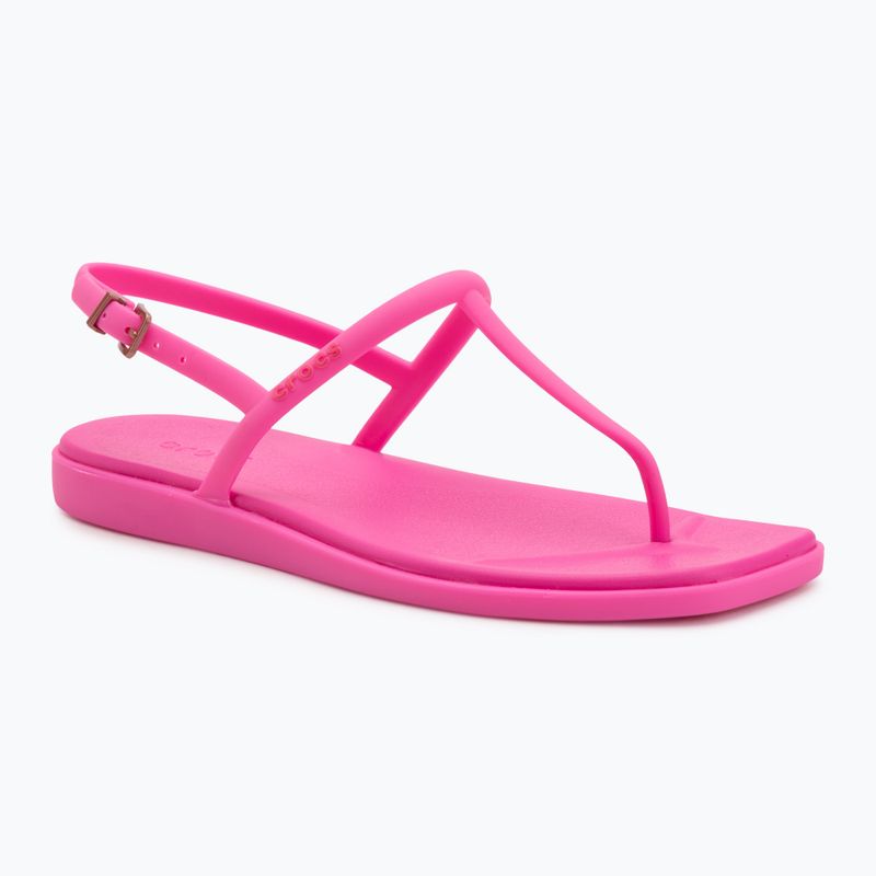 Moteriški sandalai Crocs Miami Thong Flip pink crush