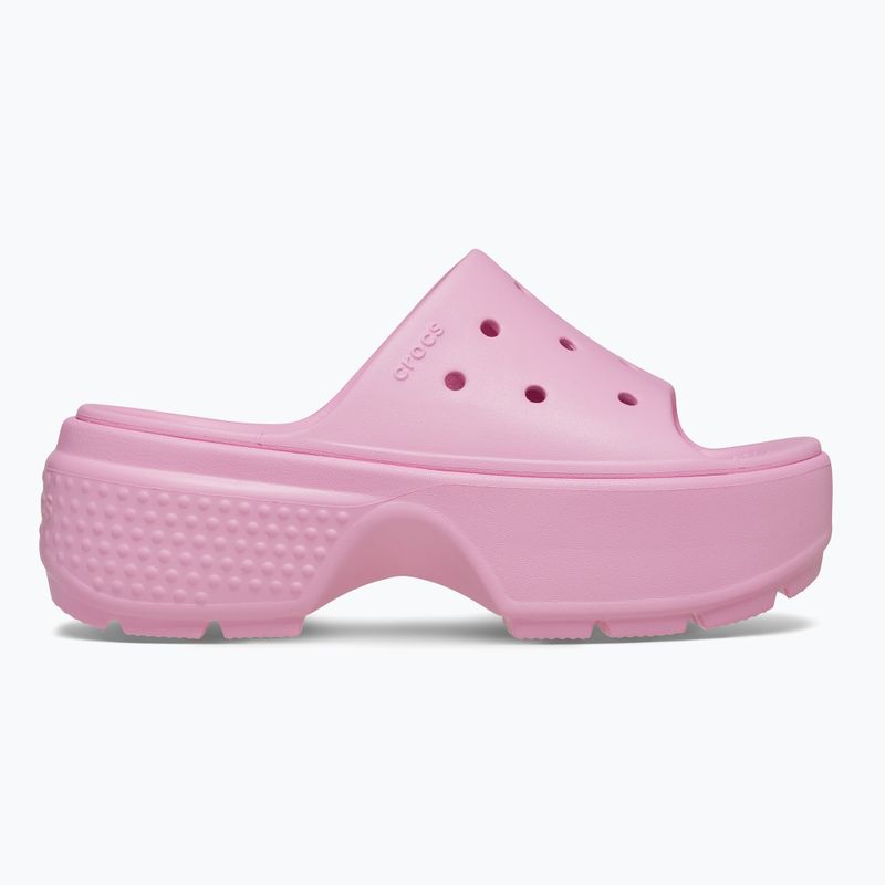Moteriškos šlepetės Crocs Stomp Slide pink tweed 9
