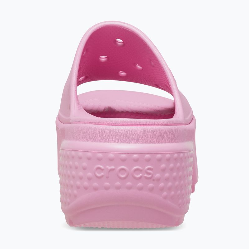 Moteriškos šlepetės Crocs Stomp Slide pink tweed 10