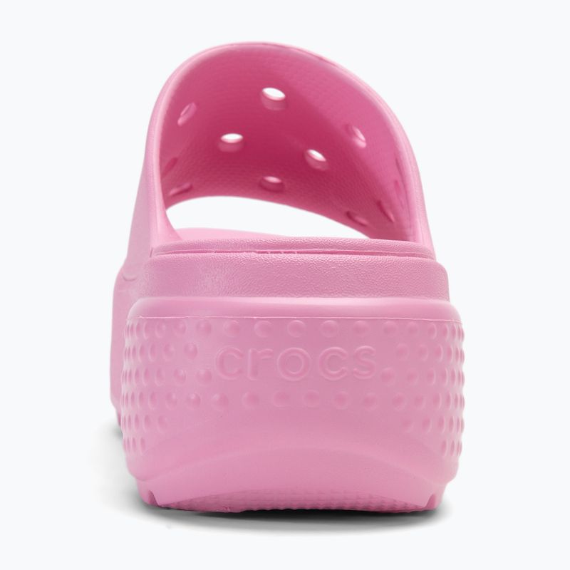 Moteriškos šlepetės Crocs Stomp Slide pink tweed 6