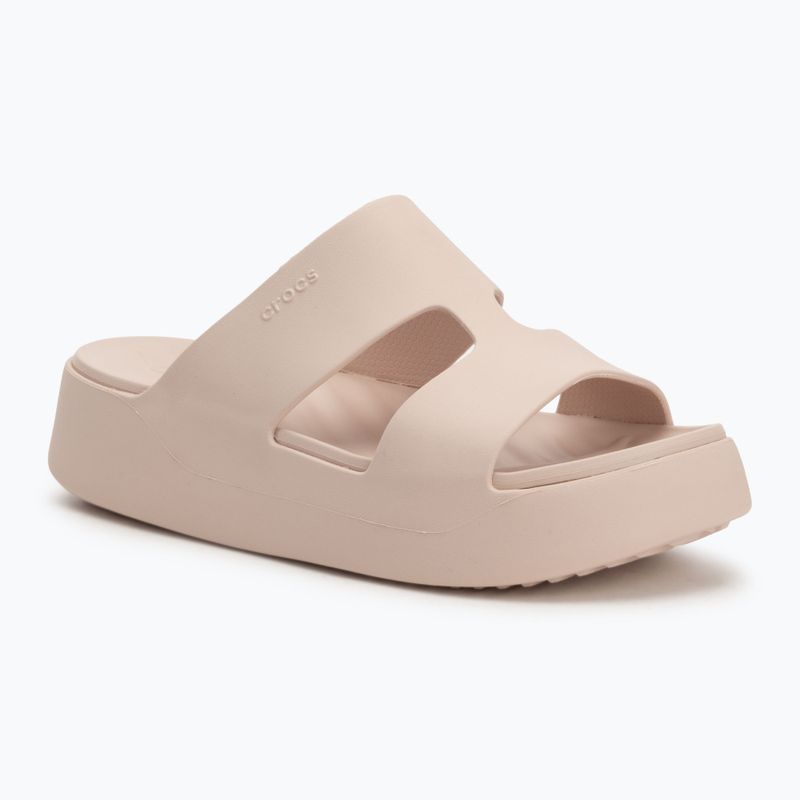 Moteriškos šlepetės Crocs Gateway Platform H-Strap quartz