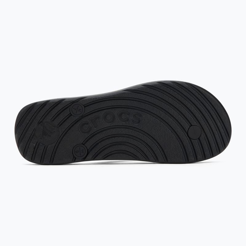 Šlepetės per pirštą Crocs Flip black 4