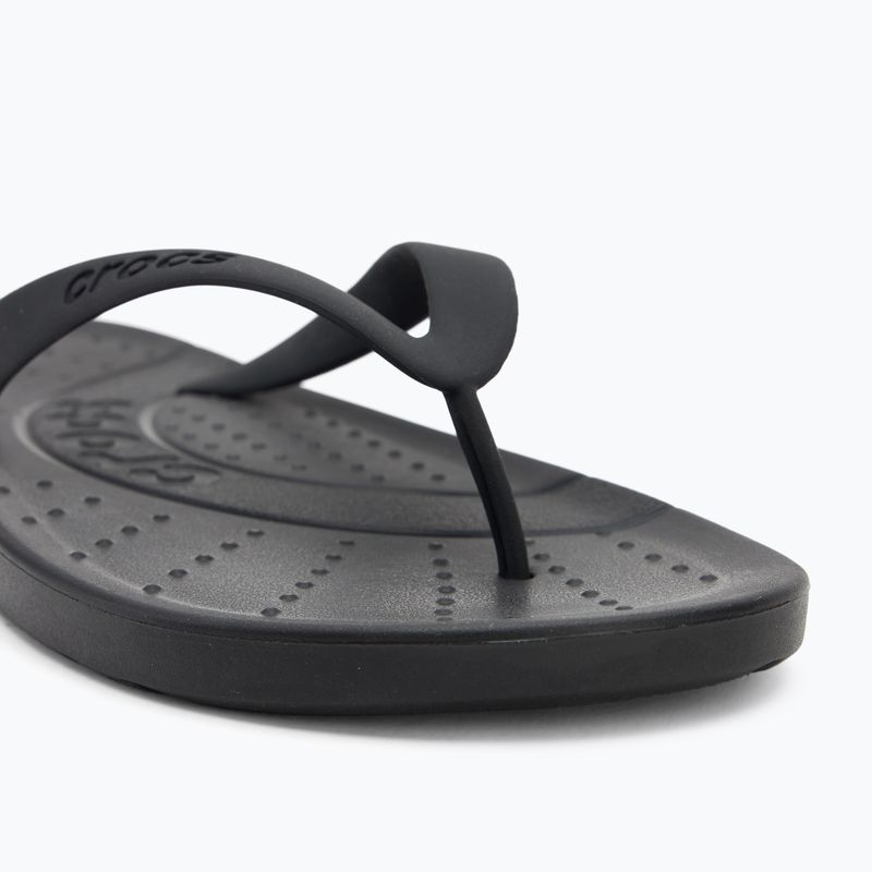 Šlepetės per pirštą Crocs Flip black 7