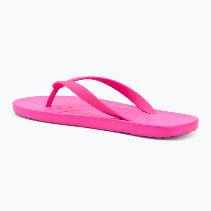 Šlepetės per pirštą Crocs Flip pink crush 3