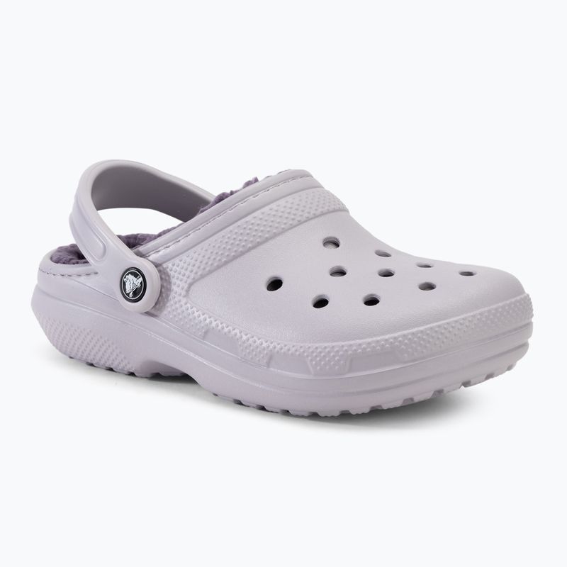 Šlepetės Crocs Classic Lined Clog mauve mist/mauve mist 2