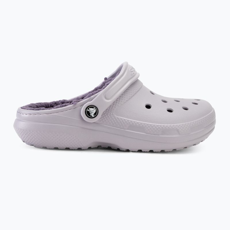 Šlepetės Crocs Classic Lined Clog mauve mist/mauve mist 3