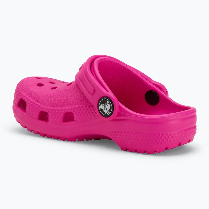 Vaikiškos šlepetės Crocs Classic Clog Toddler pink crush 4
