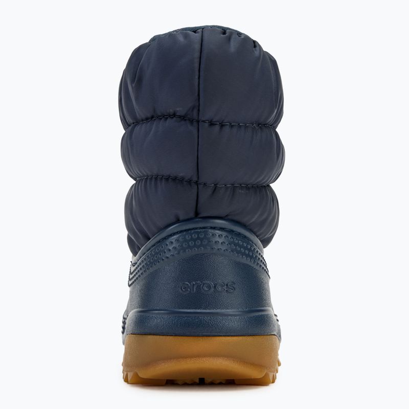 Vaikiški sniego batai Crocs Classic Neo Puff Boot Toddler navy/gum 6