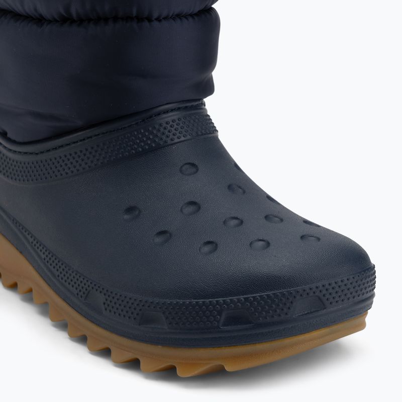 Vaikiški sniego batai Crocs Classic Neo Puff navy gum 7