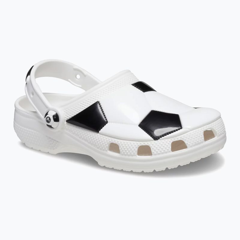 Vaikiškos šlepetės Crocs Classic Basketball Clog Kids white/black