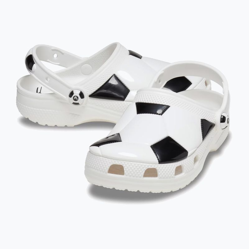 Vaikiškos šlepetės Crocs Classic Basketball Clog Kids white/black 6
