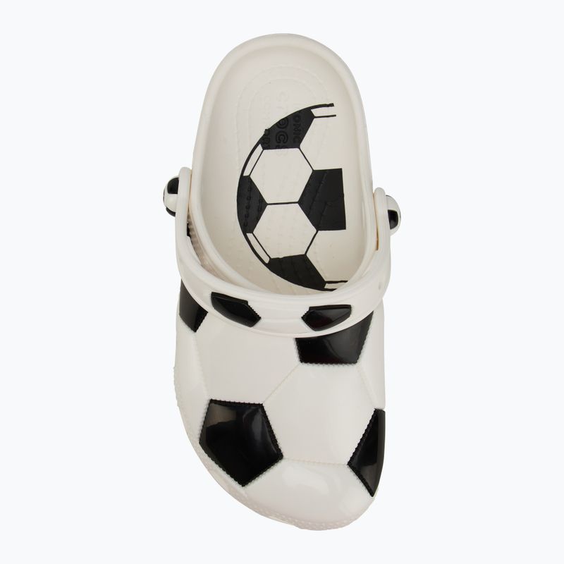 Vaikiškos šlepetės Crocs Classic Basketball Clog Kids white/black 6
