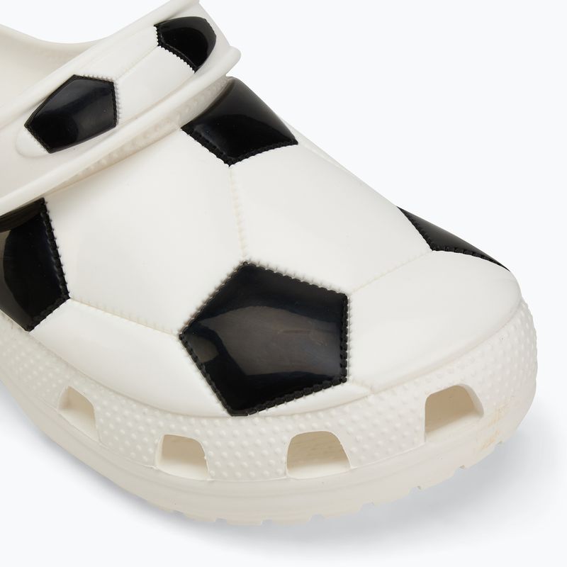 Vaikiškos šlepetės Crocs Classic Basketball Clog Kids white/black 8