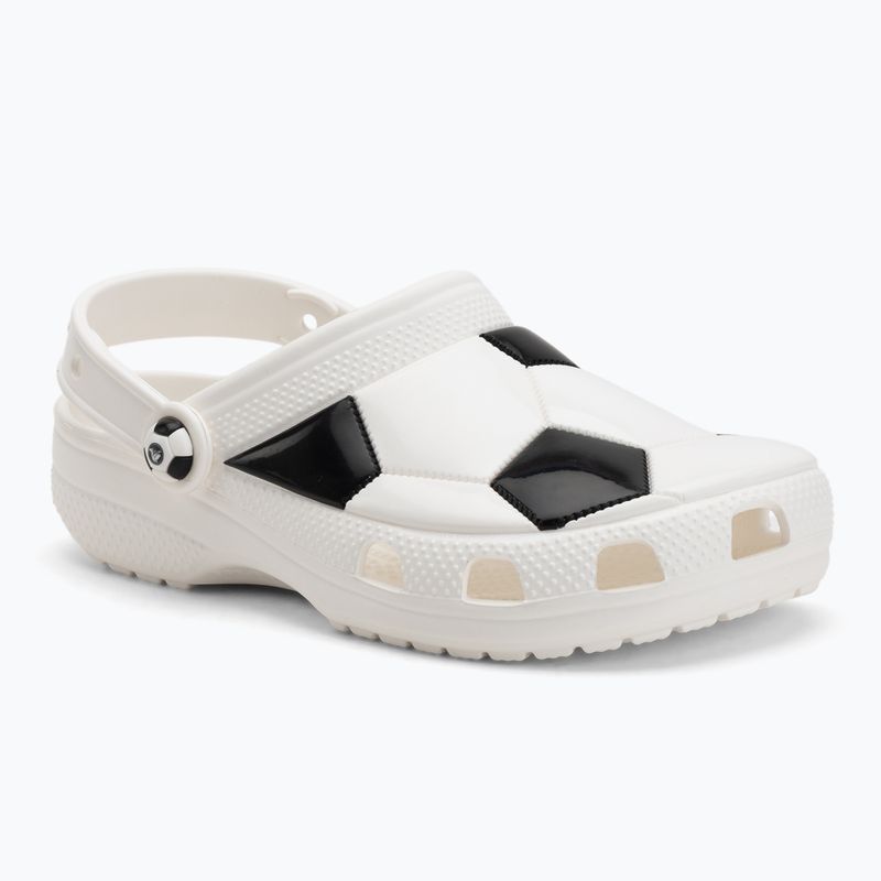 Vaikiškos šlepetės Crocs Classic Basketball Clog Kids white/black 2