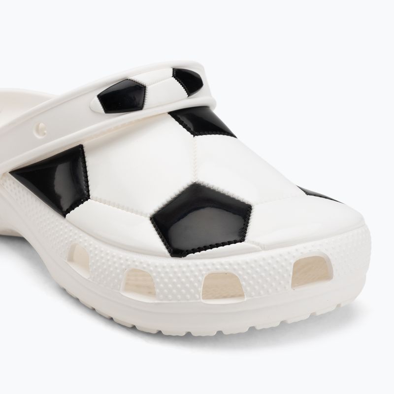 Vaikiškos šlepetės Crocs Classic Basketball Clog Kids white/black 8