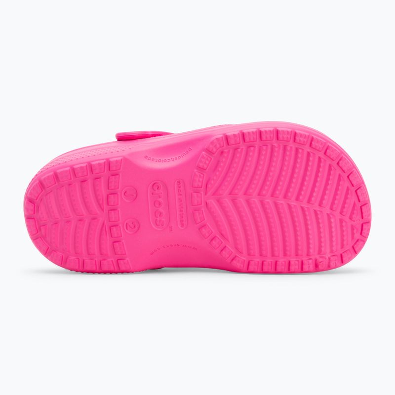 Vaikiškos šlepetės Crocs Classic Clog Kids pink crush 5