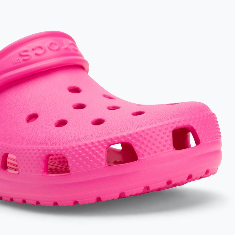 Vaikiškos šlepetės Crocs Classic Clog Kids pink crush 8