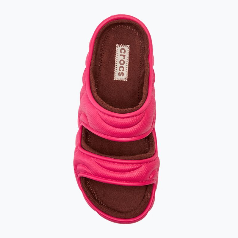 Šlepetės Crocs Classic Cozzzy Overpuff Sandal dragonfruit 5