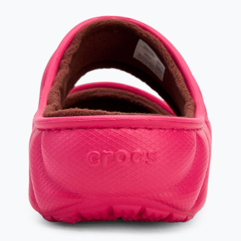 Šlepetės Crocs Classic Cozzzy Overpuff Sandal dragonfruit 6