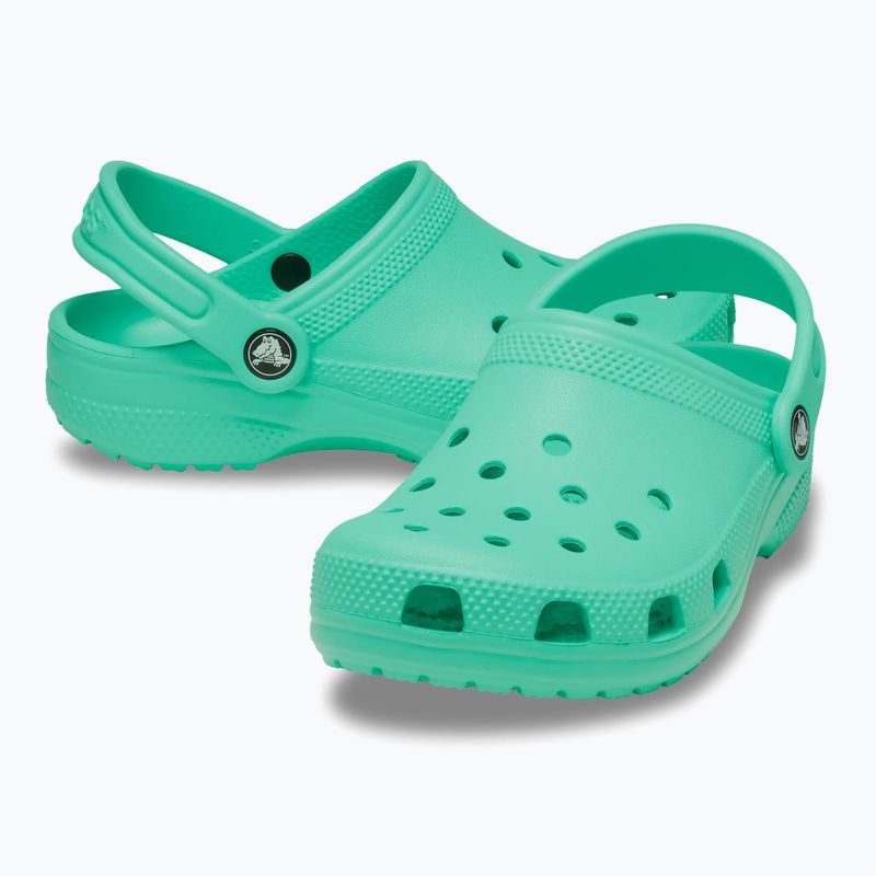 Vaikiškos šlepetės Crocs Classic Clog Kids lagoon 3