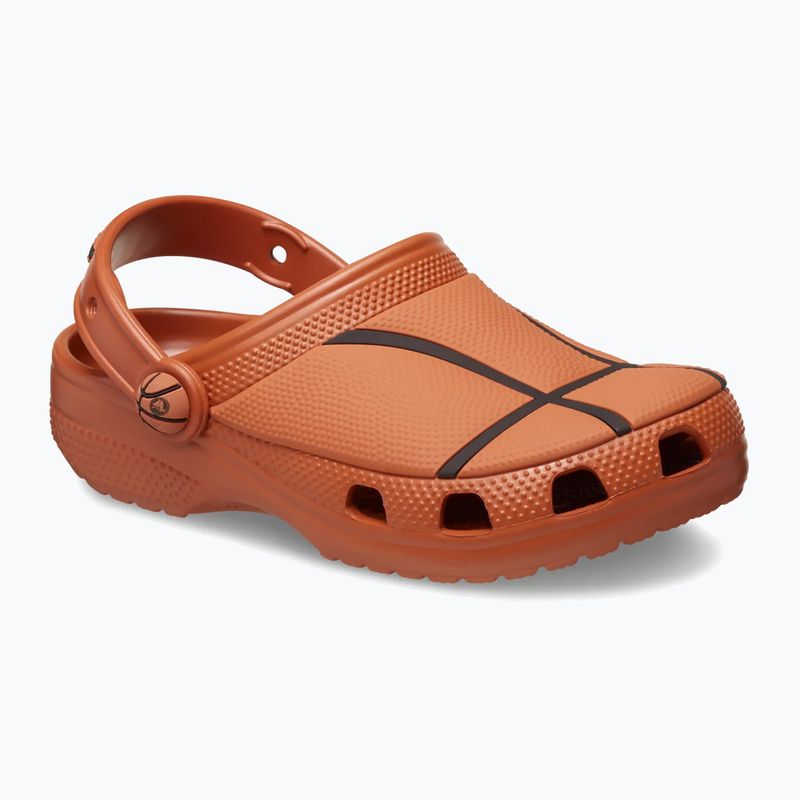Vaikiškos šlepetės Crocs Classic Basketball Clog K sienna