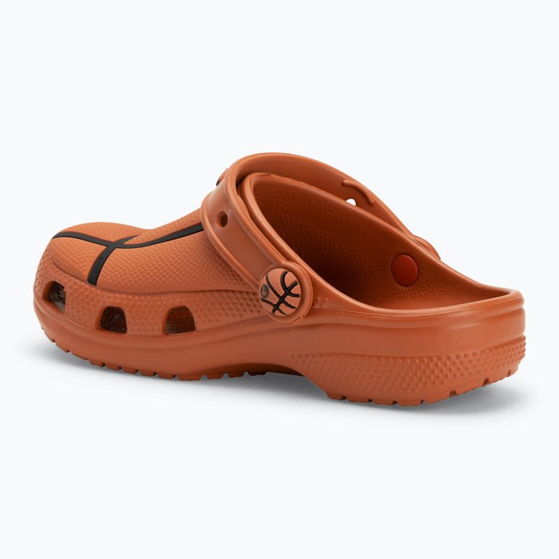 Vaikiškos šlepetės Crocs Classic Basketball Clog K sienna 4