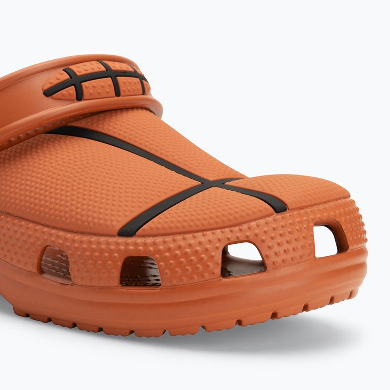 Vaikiškos šlepetės Crocs Classic Basketball Clog K sienna 8